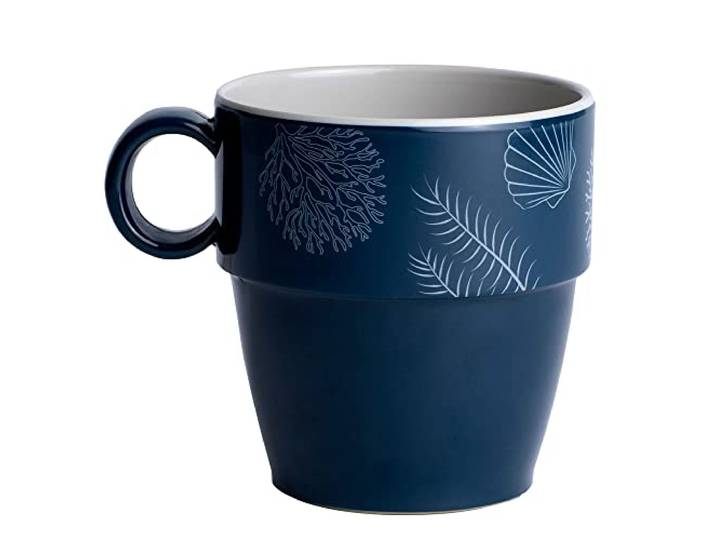 Marine Business Living Deze mok is gemaakt van hoge kwaliteit en begeleidt door andere melamine accessoires uit dezelfde collectie, 320 milliter.