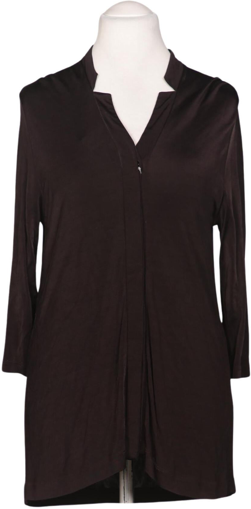 Peter Hahn Damen Bluse, Braun, Gr. EU 40, Viskose - Second Hand