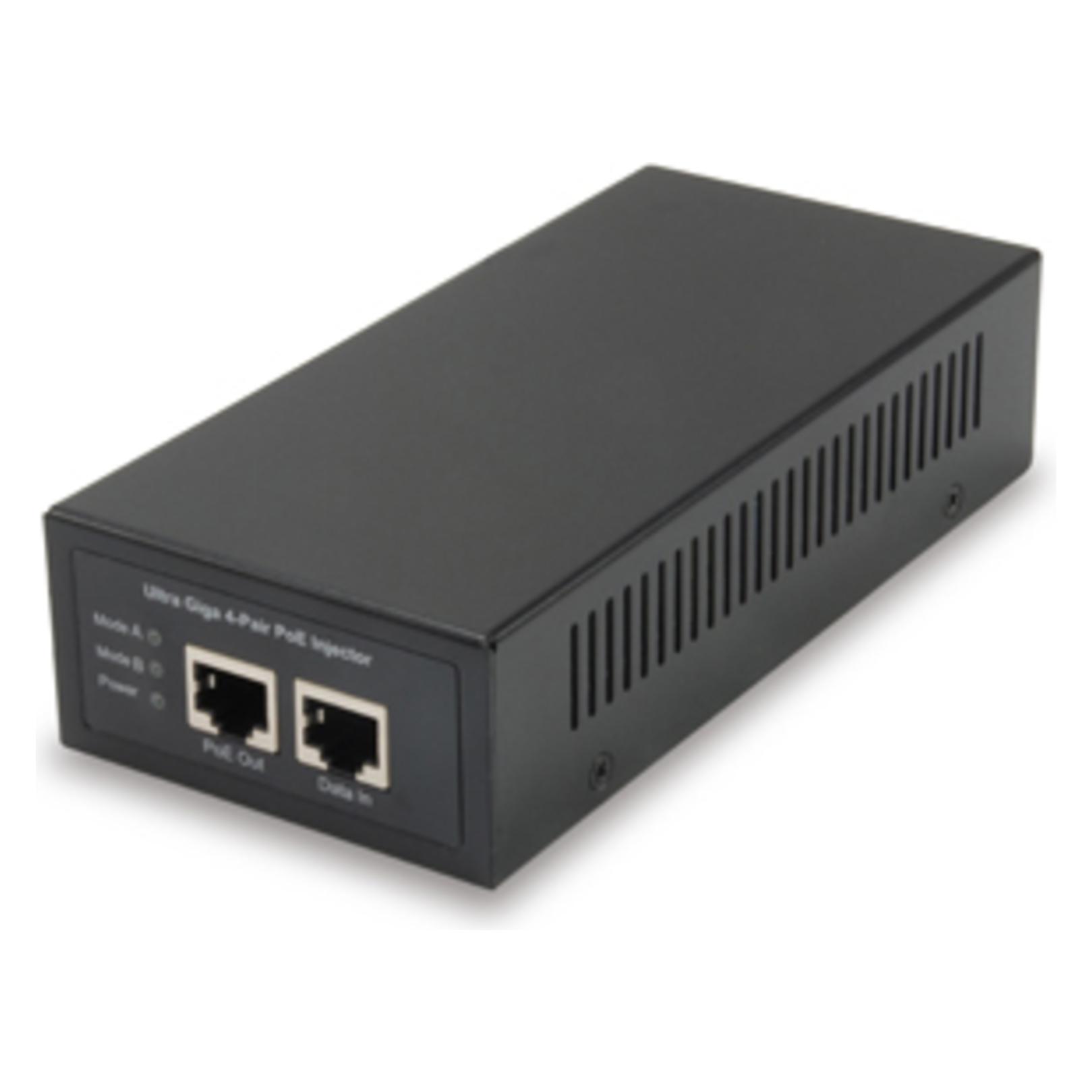 LevelOne 1x GE PoE-Injektor Adapter POI-5002 PoE (802.3af (PoE), 802.3at (PoE+), 802.3bt (PoE++), 90 W) (POI-5002W90)