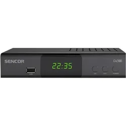 Sencor SDB 5007T DVB-T-RECEIVER / H.265 / HEVC / 10W (DVB-T), TV-Karte