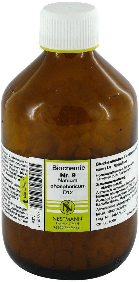 NESTMANN Biochemie 9 Natrium phosphoricum D12 Tabletten