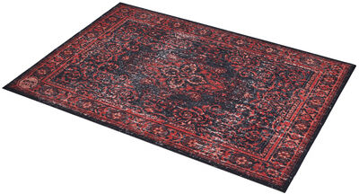 Drum N Base Vintage Stage Mat Black-Red Schwarz