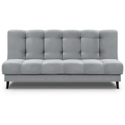 3-SITZER Schlafsofa Nancy hellgrau