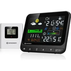 Bresser Neomeo H Wetterstation, Wetterstation, Schwarz