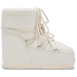 Moon Boot Unisex. 80D1409380 Icon Low Gummistiefel Beige (42/44), Wohnung, Schnürsenkel, Lässig
