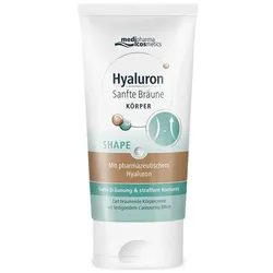 HYALURON SANFTE Bräune Shape Körperpflege Creme 150 ml