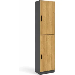 VCM, Aktenschrank, Mehrzweckschrank Büro Dilos 183 x 30 cm (38 x 32 x 183 cm)