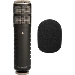 RØDE Procaster Sprecher-Mikrofon mit WS2 Windschutz, Mikrofon