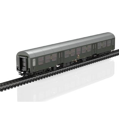 Personenwagen MÄRKLIN "Personenwagen-Set Halberstädter Mitteleinstiegswagen - 42580", grün, Modelleisenbahn-Fahrzeuge, Kinder, Kunststoff, Metall, mit Beleuchtung