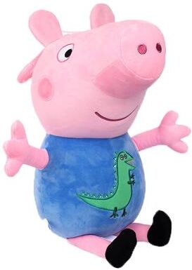 Tiny Tots Teens Trends Peppa Pig George & Evie Plush Toy Set Soft Dinosaur Teddy Doll For Kids Gifts 4