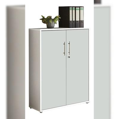 moebel-dich-auf Aktenschrank TABOR in weiß / weiß matt
