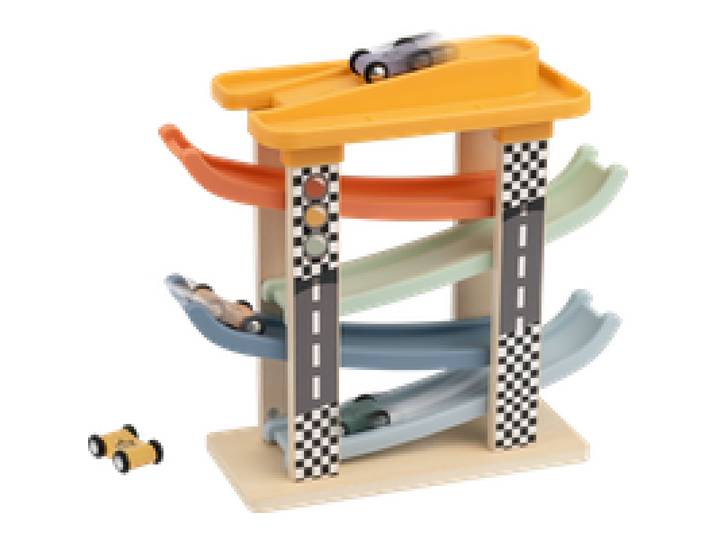 LUPILU® Jouet de motricité en bois (rampe de course)