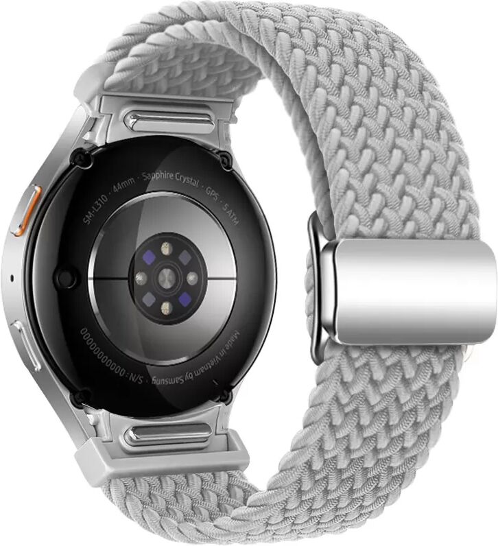 INF Gewebtes Nylon-Uhrenarmband für Samsung Watch 7 - Grau