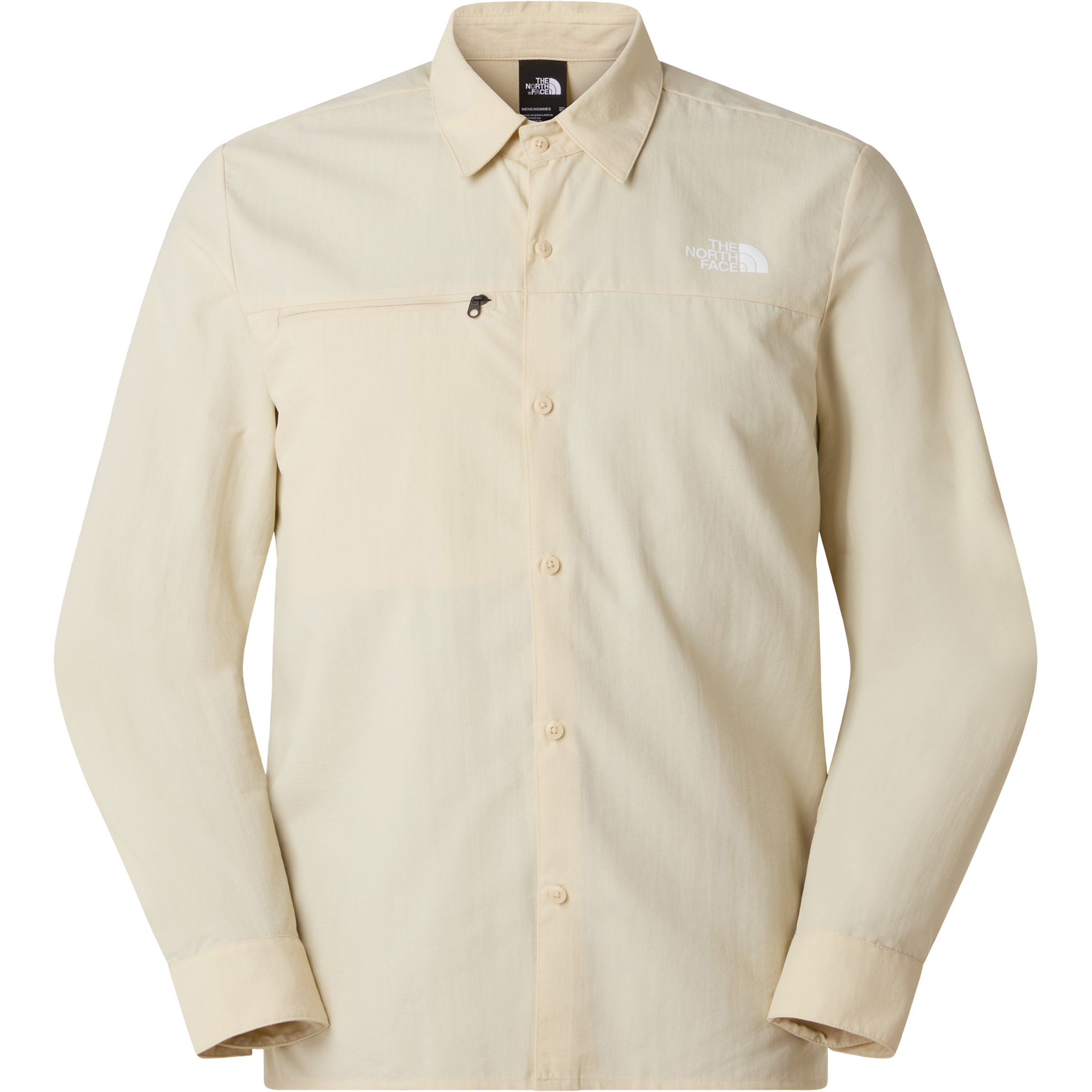 The North Face Packable Herren Hemden beige Größe XL Lifestyle Klein verpackbar