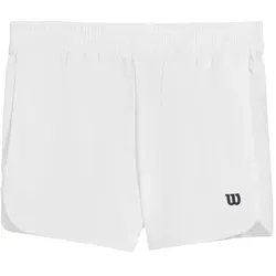 Wilson, Mädchen, Sporthose, Team Short Mädchen Weiss (XS), Weiss