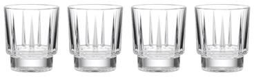 Reed & Barton "Reed And Barton Estate Double Old Fashioned Glasses, Set of 4 - 3.25"" Round"