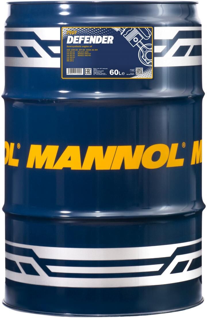 Sct - Mannol Motoröl Mannol Defender 10w-40 [60l] Mn750760 60l