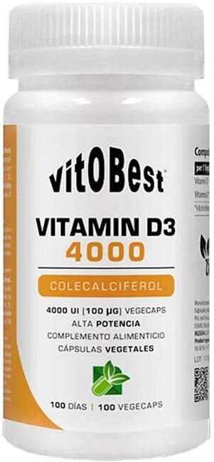 Vitobest Vitamin D3 4000 ui 100 VCaps