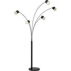 Stehleuchte Linoa Schwarz max. 7 Watt