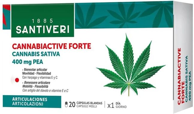 Santiveri Cannabiactive Forte 400 mg PEA 20 Caps