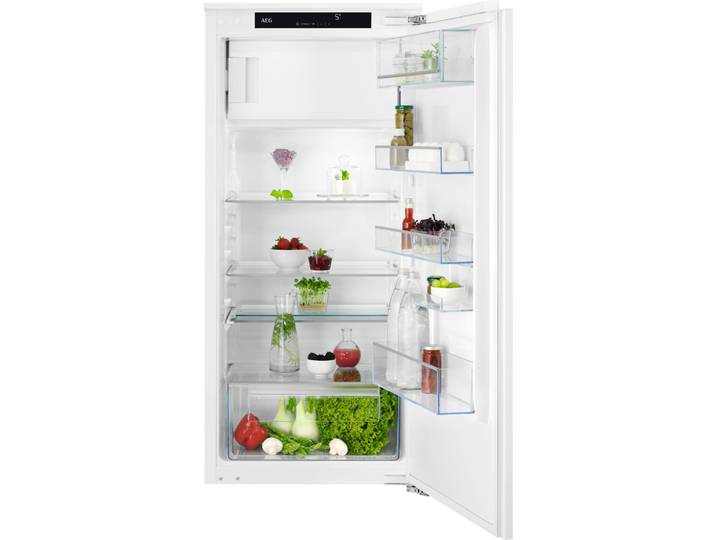 AEG Einbaukühlschrank TSF5012WDF , Energieeffizienz: D, silber (weiß), Rechtsanschlag, wechselbar, Kühlschränke, OptiSpace ermöglicht dir eine flexible Nutzung des Kühlraums, Einbaukühlschrank
