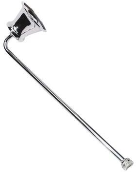 Smart Shopping Spot Vintage Bell Shaped Candle Snuffer Gold, Black, Silver Metal Fire Extinguisher silver