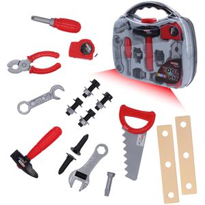 KS-Tools Kinderwerkzeug 100203, Werkzeugkoffer, 21-teilig