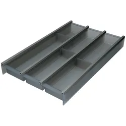 Ninka Besteckeinsatz Cuisio Universal, Besteckkasten, Grau