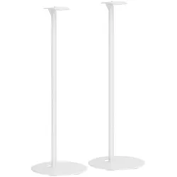 myWall Belastung: 5 kg, Höhe: 714 mm, Inhalt: 2 Stück, weiss (Ständer, Wandmontage, Nicht beweglich), Lautsprecher Ständer + Wandmontage, Weiss