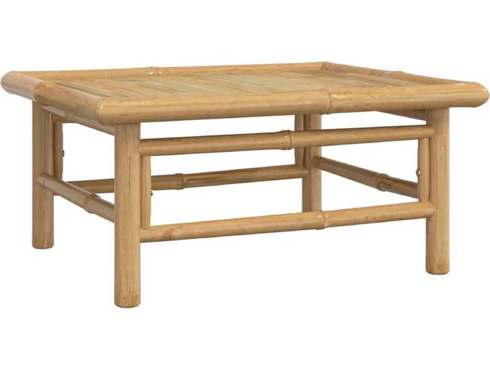 vidaXL - Tuintafel - 65x55x30 - cm - bamboe