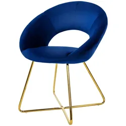 ML-Design Esszimmerstuhl Stuhl Polsterstuhl Wohnzimmerstuhl Küchenstuhl Samt 64x53x77 cm