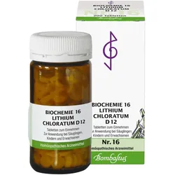 Biochemie 16 Lithium Chloratum D12 200 ST