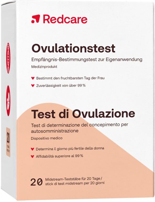 Redcare von Shop Apotheke Redcare Ovulationstest Urin 20 St Test