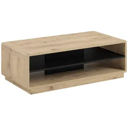 COUCHTISCH Raven Mattschwarz und Holz