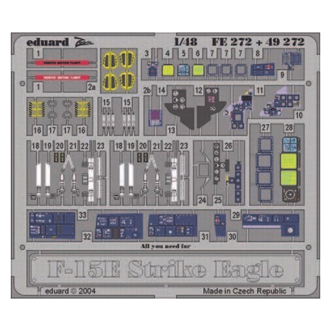 Eduard F-15E Strike Eagle Interior Set (FE272)