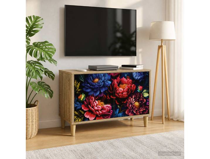 vidaXL TV-Schrank KIEL 69 x 33 x 50 cm Sonoma Holzwerkstoff