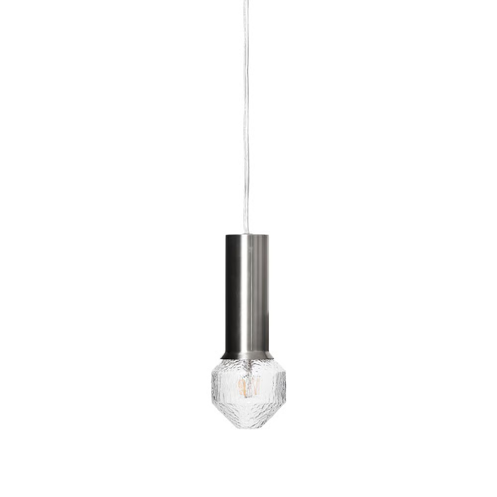 Innolux Milano hanglamp in geborsteld staal