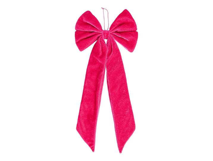 Deko-Schleife 2 x 55 x 25cm Pink/Pink
