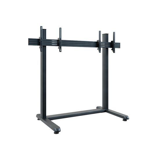 Hagor comPROnents® Standsystem freistehend für 2 Displays 55-65 Zoll 3326