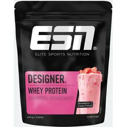 ESN - Designer Whey - 420g BeutelStrawberry Cream