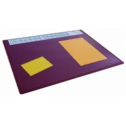 Durable Schreibtischunterlage 65x50 cm rot