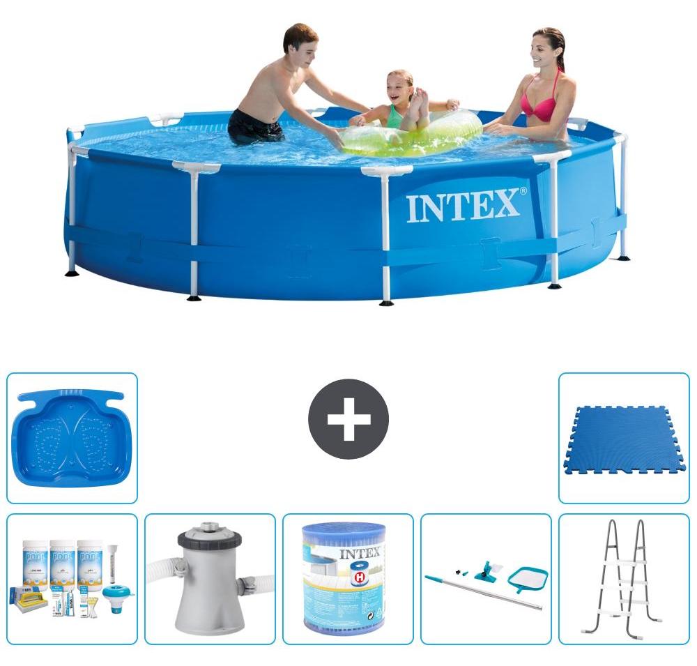 Frame Pool Rund - 305x76 cm - 8-teilig S31507
