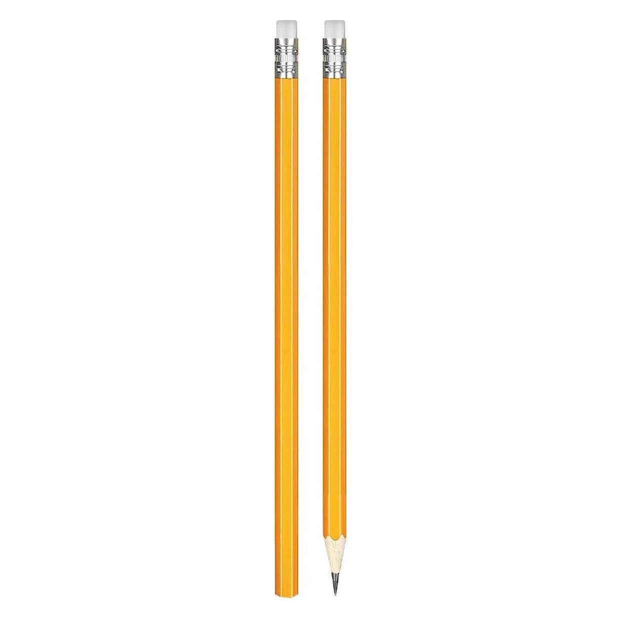 Topwrite HB Bleistift Mit Radiergummi (HB, 12x) (Q4163)