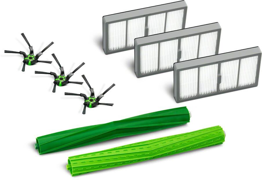 IROBOT Ersatzfilter "Roomba Replenishment Kit", grün, Filterkartuschen, Ersatzfilter grün Einheitsgröße