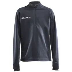 CRAFT Evolve 1/2-Zip Trainings-Top Kinder 995000 - asphalt 122/128