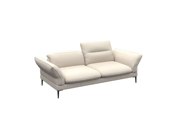 FLEXLUX 2,5-Sitzer Salino, Funktionssofa, Relaxsofa, Sofa mit Arm- und Kopfteil-Verstellungen, Kaltschaum & Stahl-Wellen