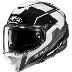 HJC F100 Astra Klapphelm - schwarz - M (57/58)