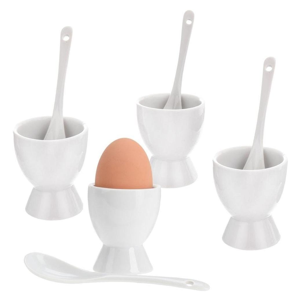 Fs-Star Eierbecher und Löffel 8er SET (103434)