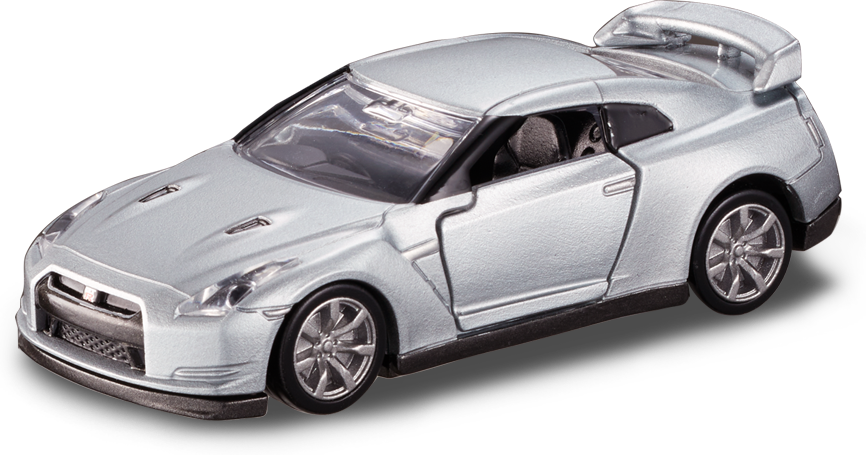 TOMY TOMICA Premium 17 Nissan GT-R, Die-Cast Vehicle for Display or Play, 6+ Years