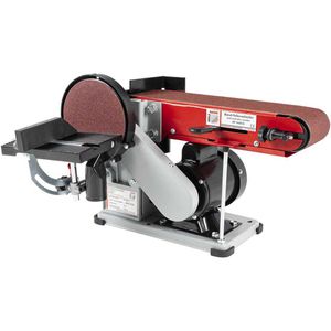 Holzmann Band-Tellerschleifer BT46ECO 230V, Schleifteller 150 mm Ø, Schleifband 100 x 914 mm